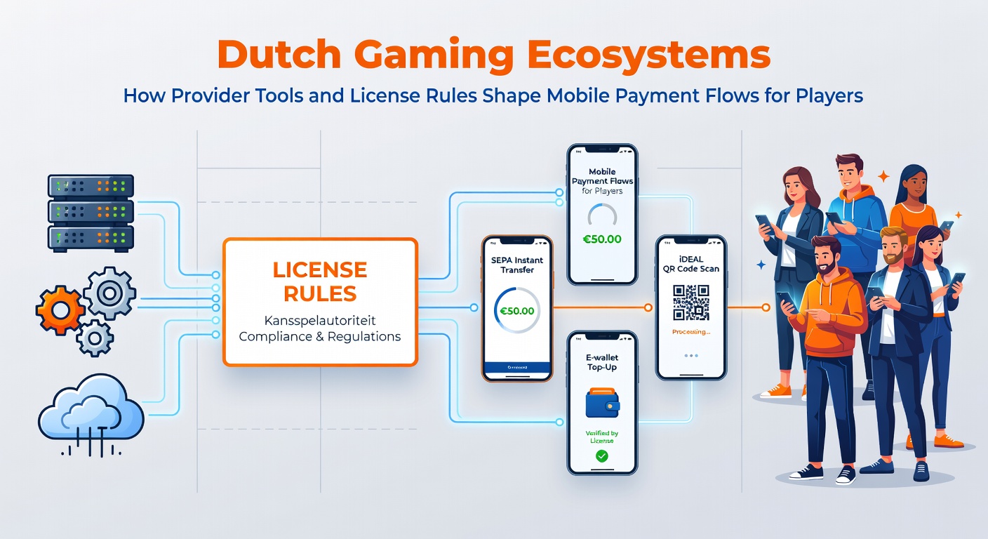 Darstellung von Zahlungsflüssen in mobilen Gaming-Apps unter niederländischen Lizenzbedingungen