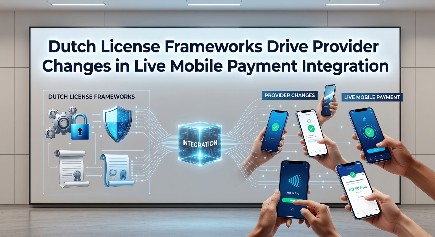 Niederländische Lizenzrahmen und ihre Auswirkungen auf mobile Zahlungssysteme in Live-Integrationen