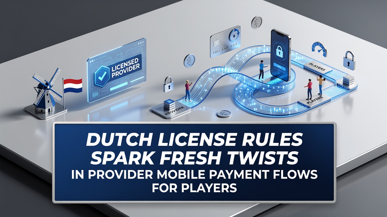 Darstellung der niederländischen Lizenzregeln und deren Einfluss auf mobile Zahlungsflüsse in Casinos