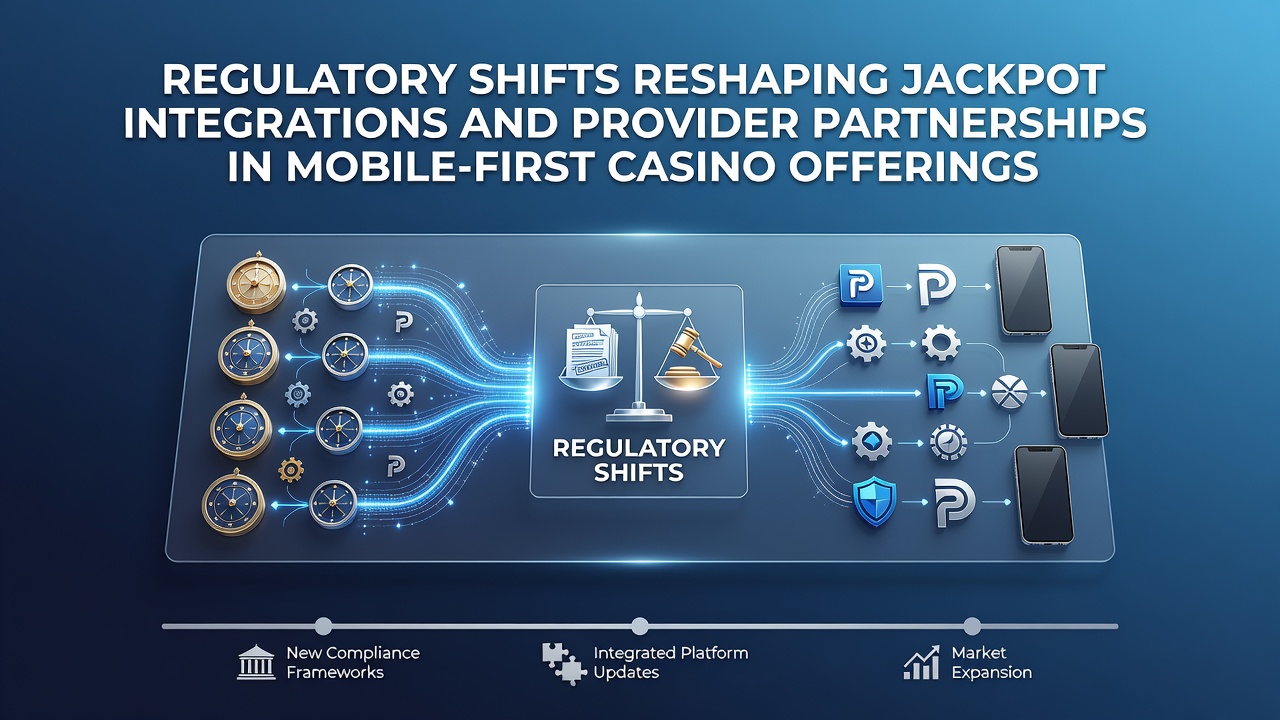 Regulatory shifts affecting jackpot systems and mobile casino partnerships in licensed markets